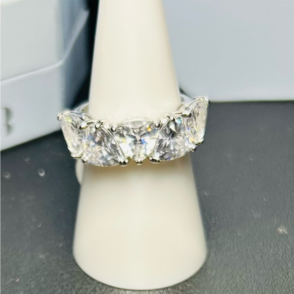 Bomb Party Tell me you love me cubic zirconia ring size 7 New RG76956